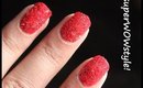 HOT RED! ♦ Glitter & Velvet Nails! ♦ Easy Nail Designs for Beginners & Easy Nail Art (superWOwstyle)