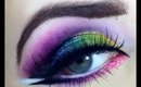 Rainbow glitter tutorial