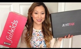 JustFab & FabKids Haul! January 2014