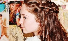 Selenz Gomez Birthday Braids Inspired Hairstyle