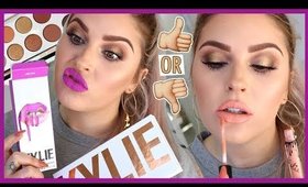 KYLIE COSMETICS Makeup Tutorial & Swatches 💸 & GIVEAWAY 💕