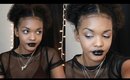 Get Ready With Me | Black, Glossy Lips
