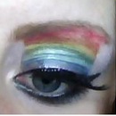 Rainbow Stripes Eye 3