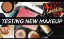 TESTING NEW MAKEUP! Tarte Toasted, Too Faced Peachy Mattes & More! | Jamie Paige