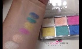 Essence Cosmetics All About Paradise Eyeshadow palette And Swatches