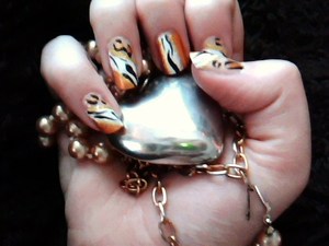 old.  Inspired by LOVE4NAILS nail tutorial=]