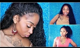 Best Box Braid Lace Wig - FridayNightHair.Com GLS01 Wig Review ft Kameron Monet