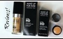 MAKE UP FOR EVER Ultra HD Invisible Cover Liquid + Stick Foundations | Bailey B.