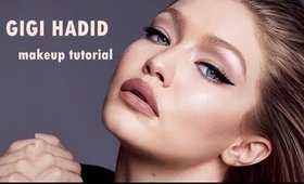 Gigi Hadid inspired makeup tutorial 90s glam