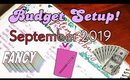 BUDGET WITH ME! | September 2019 BUDGET PLANNER SETUP | Paycheck to Paycheck Budgeting | Dave Ramsay
