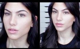 Minimal / Barely There Makeup Tutorial! {Bold Brows & Glossy Lips!}