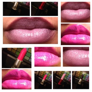Products used: candy yum yum, Cyber, Viva Glam Nicki 2 (all MAC products) 