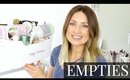 Empties #38 (Products I've Used Up) | Kendra Atkins