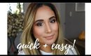 QUICK "GO-TO" GLAM MAKEUP LOOK
