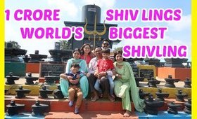 1 Crore SHIVLINGS Kotilingeshwara Temple India Vlog | SuperPrincessjo
