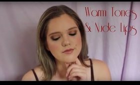 Fall Makeup Tutorial #2 - Warm Tones & Nude Lips