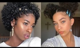 Slick Edges, Buns & Ponytails Hair Tutorials