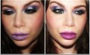 Jewel Toned Smoky Halo Eyes With Two Lip Options Make-Up Tutorial