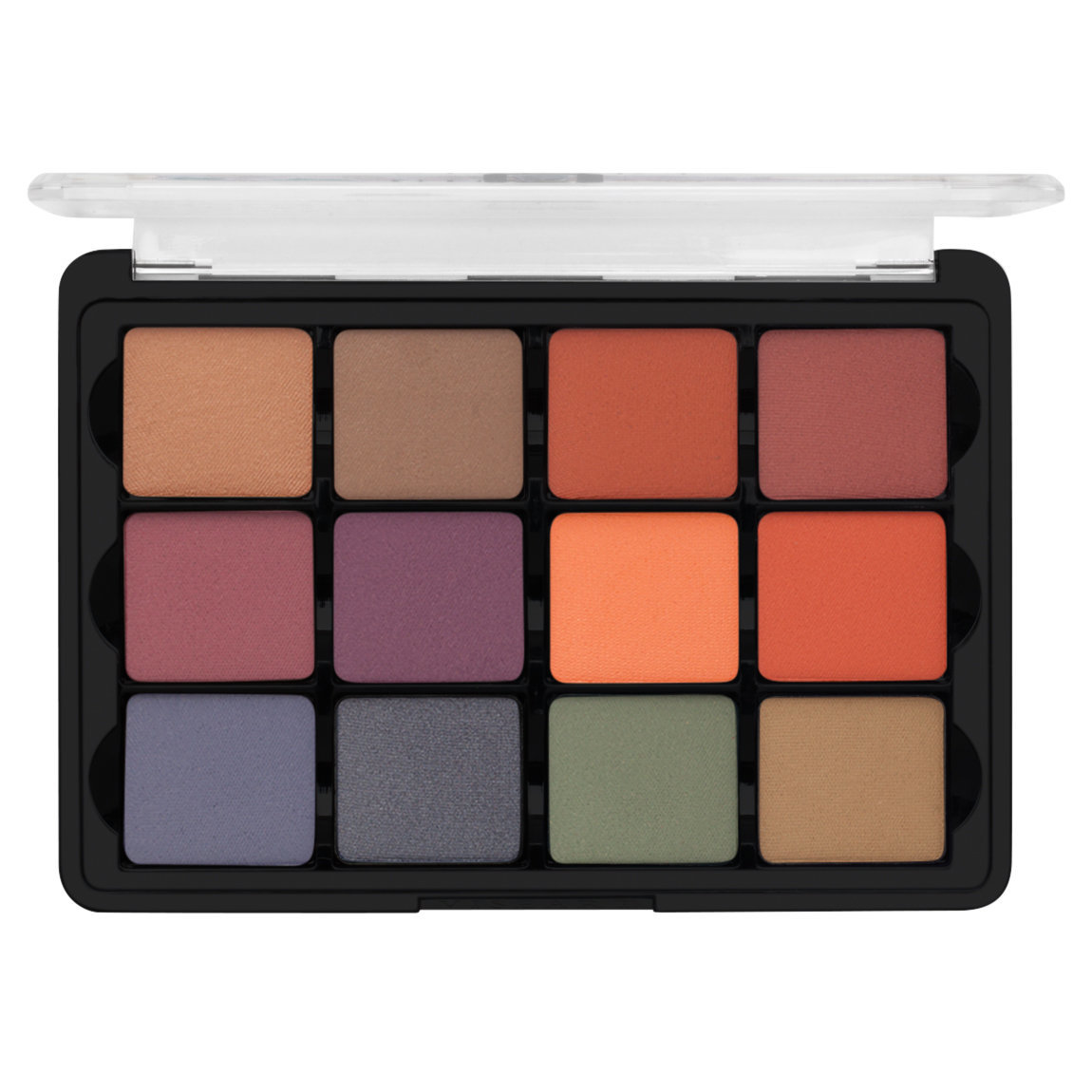 Viseart Eye Shadow Palette 4 Dark Mattes alternative view 1 - product swatch.