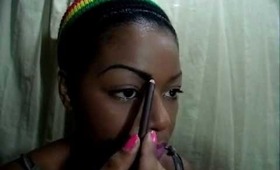 my eye brow tutorial