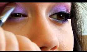 Bright Purple Eye Tutorial