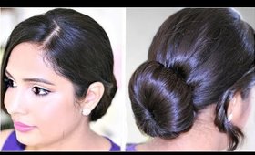 How To : Perfect Low Bun | Quick & Easy