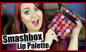 Smashbox 25th Anniversary Lip Palette Swatches