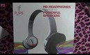 ♫ Flips Audio HD Heaphones Product Unboxing & Review ♫