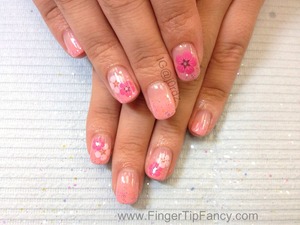 DETAILS HERE:   http://fingertipfancy.com/pink-soft-flower-nails