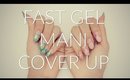 FAST GEL MANI COVER UP (FUNNY STORY)