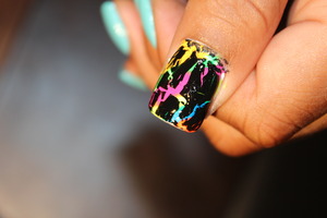 check out my channel to watch the tutorial

http://www.beautylish.com/v/ymgmnp/rainbow-crackle-re-upload