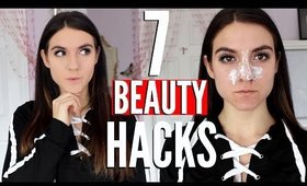 7 BEAUTY HACKS To Get CLEAR & FLAWLESS Skin !!