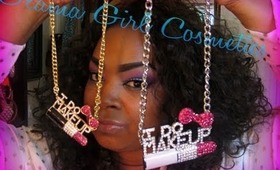 HOT!!!! Glama Girl Cosmetics I DO MAKE UP NECKLACE!!!!