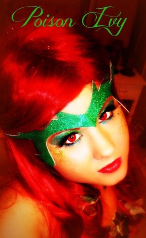 Poison ivy fancy dress make up mostly using mac products :) 