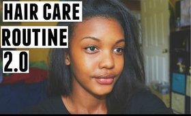 Hair Care Routine 2.0 | How I Straighten My Hair