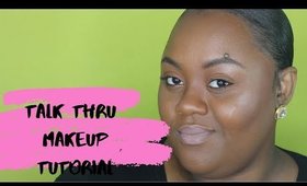 Talk Thru Makeup tutorial-@glindadotson
