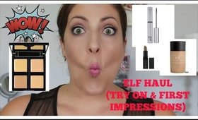ELF Haul (Try On and Mini First Impressions)
