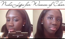 Nude Lip Tutorial for Women of Color