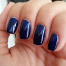 blue navy gel nails