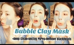 Trying the Carbonated Bubble Clay Mask|한국 화장품 엘리자베카 탄산 버블 클레이 마스크 사용후기