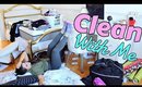 CLEANING MY ROOM !!!