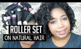 Perm Rod Set On Natural Hair : FAIL? | Jessica Chanell