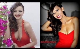 Miranda Kerr Holiday Inspired Look