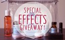Special Effects Giveaway + News