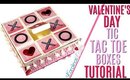 DIY Tic Tac Toe Box for Valentines Day,  DAY 11 of 14 Days of Crafty Valentines Day