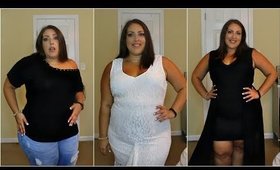 PLUS SIZE TRY-ON HAUL | PLUS SIZE FASHION | FT. TB DRESS