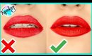 How to Easily Apply Liquid Lipstick PERFECTLY (Without using Facetune later) | MAKEUP SHAPEUP