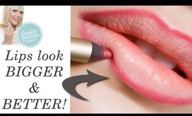 How To Apply Lip Liner! Makeup Artist Tips!