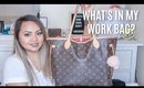 WHAT'S IN MY WORK BAG | LOUIS VUITTON NEVERFULL MM