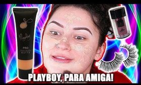 FIZ UMA MAKE SÓ TESTANDO LANÇAMENTOS DA PLAYBOY E OLHA COMO FICOU... | DUDA FERNANDES